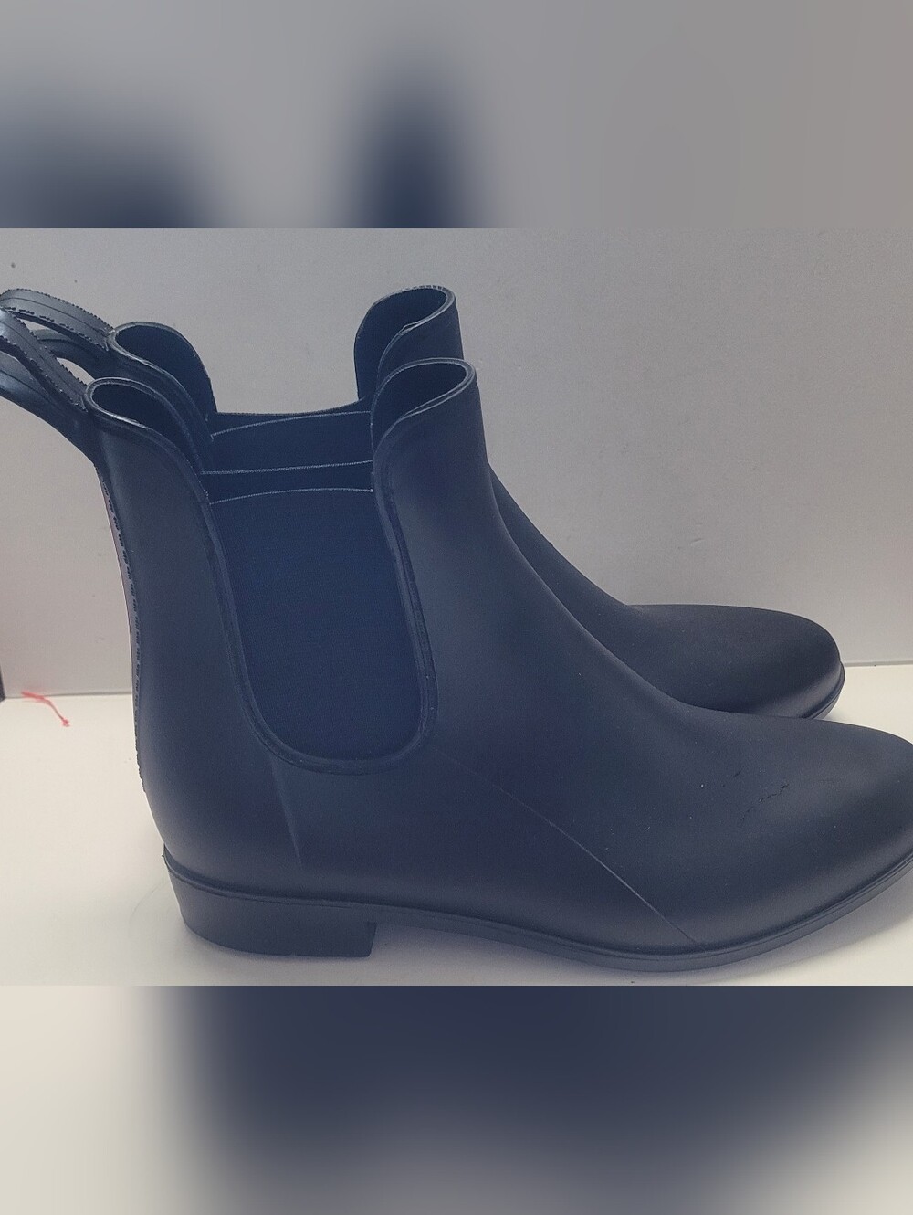 Capelli of New York Black Chelsea Rain Booties